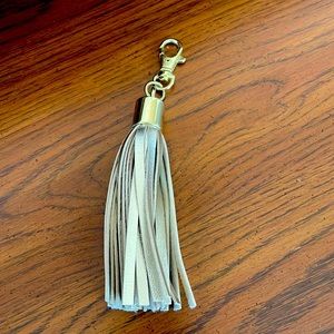 Gold Tassel Keychain